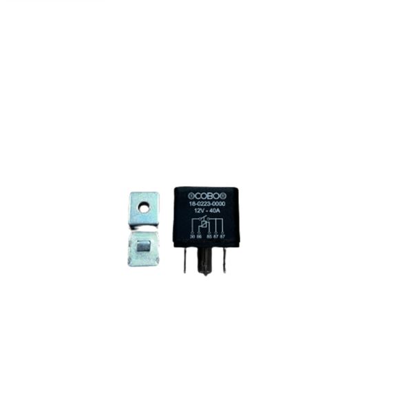 RELAIS  12V 40A CON STAFFA