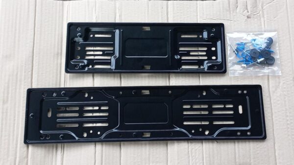 KIT PORTATARGA ANTERIORE E POSTERIORE PORTER PIAGGIO