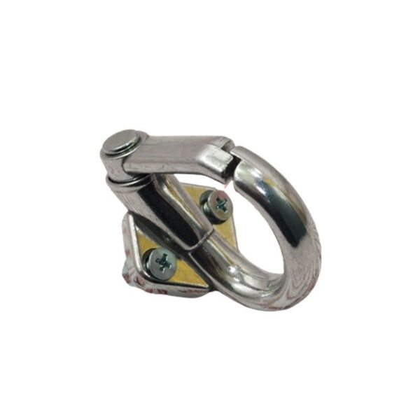 GANCIO PORTABORSA CROMATO INTERASSE FORI MM 24 PER VESPA 50 125 150 200