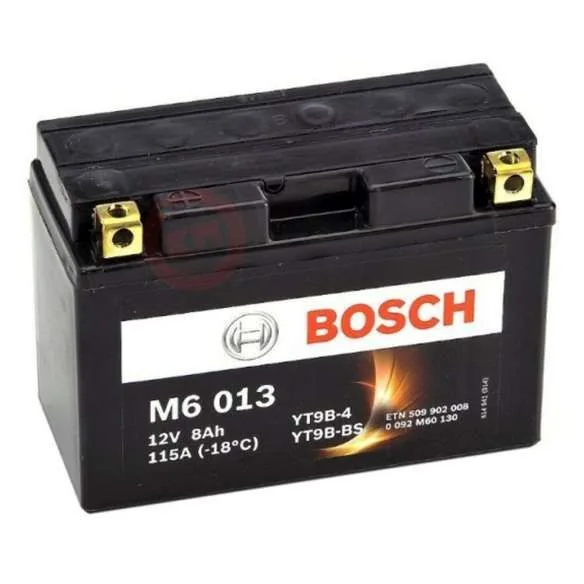 BATTERIA BOSCH M6 013 YT9B-BS 12V 10AH