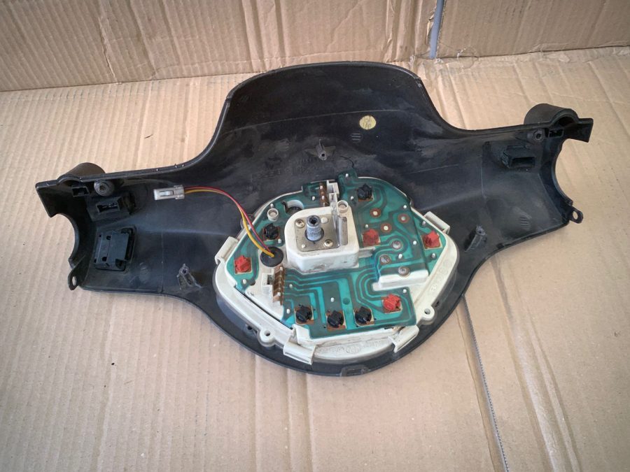 CARENA PORTA STRUMENTAZIONE CON STRUMENTAZIONE PIAGGIO LIBERTY RST 125 DAL 2003 AL 2013 KM - immagine 2