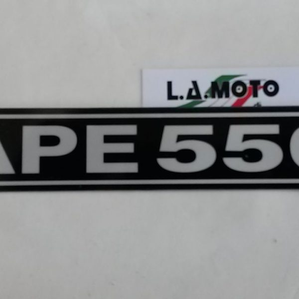 SCRITTA APE 550 MP