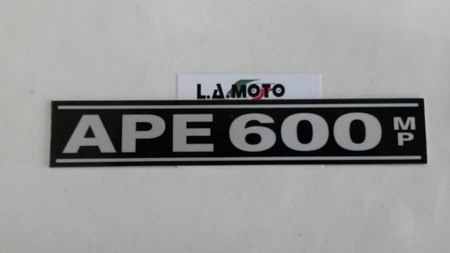 SCRITTA APE 600 MP