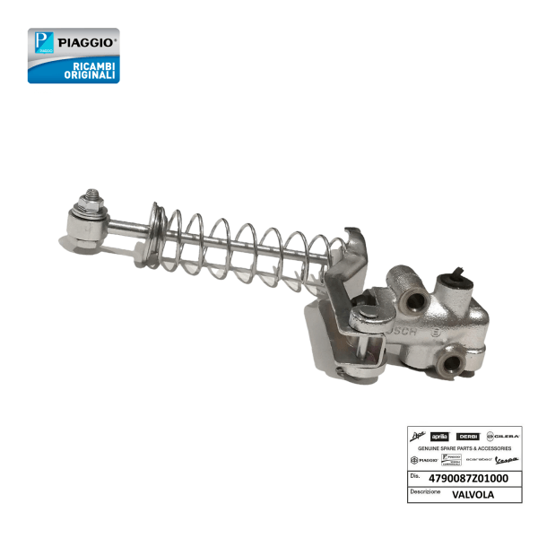 4790087Z01000 - CORRETTORE DI FRENATA COMPLETO ORIGINALE PIAGGIO PORTER QUARGO TUTTI