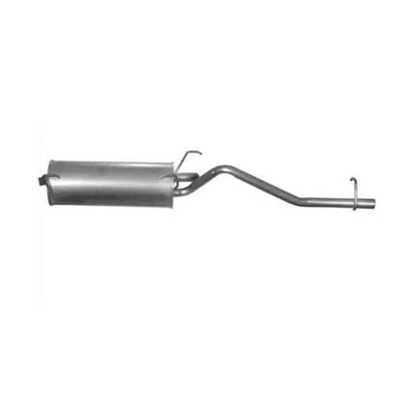 1743087Z15000 - MARMITTA TERMINALE DI SCARICO COMPLETO PIAGGIO PORTER 1000-1300 PICK VAN ORIGINALE PIAGGIO