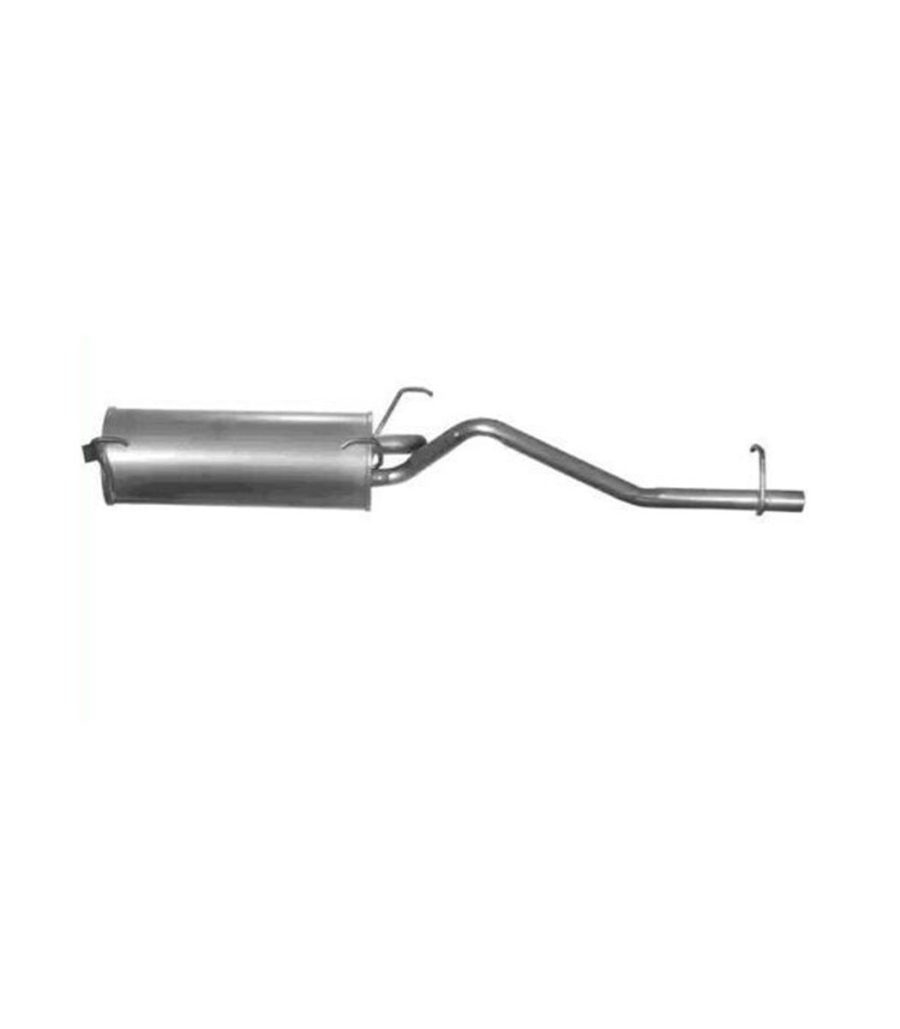 1743087Z15000 - MARMITTA TERMINALE DI SCARICO COMPLETO PIAGGIO PORTER 1000-1300 PICK VAN ORIGINALE PIAGGIO