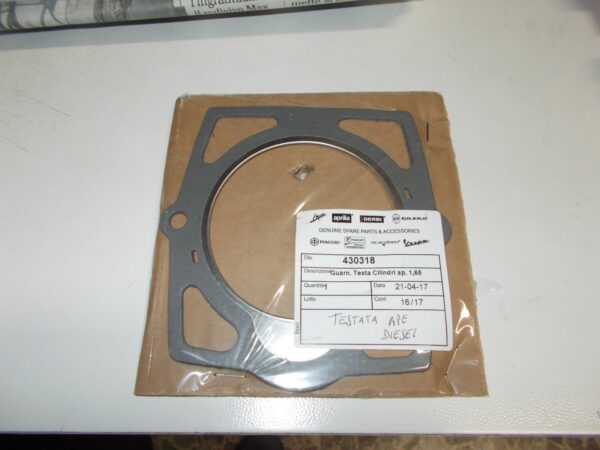 PIAGGIO 430318 GUARNIZIONE TESTATA 1,65 MM PIAGGIO APE POKER BENZINA