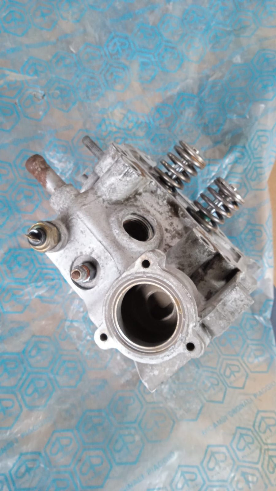 L9201007 TESTATA COMPLETA CILINDRO APE CLASSIC CALESSINO DIESEL - immagine 3