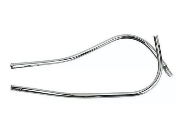 BORDO SCUDO CROMATO TUBOLARE A 2 PEZZI VESPA GS 160