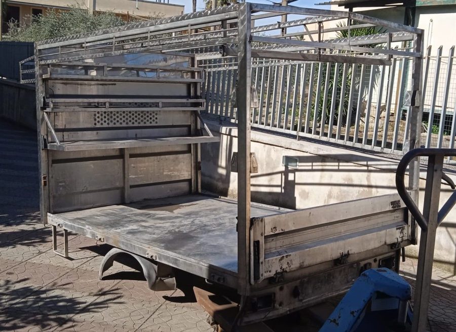 CASSONE IN ACCIAIO PIAGGIO PORTER