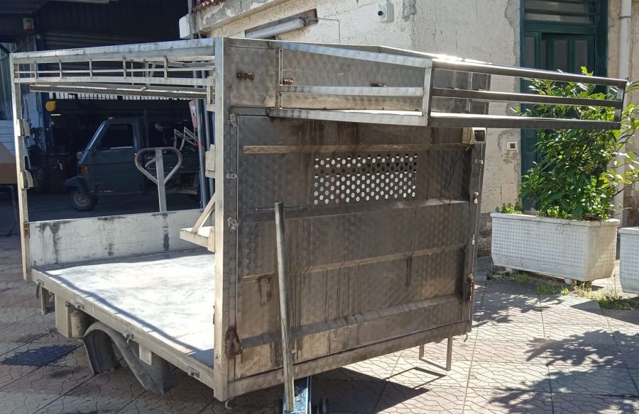 CASSONE IN ACCIAIO PIAGGIO PORTER - immagine 6
