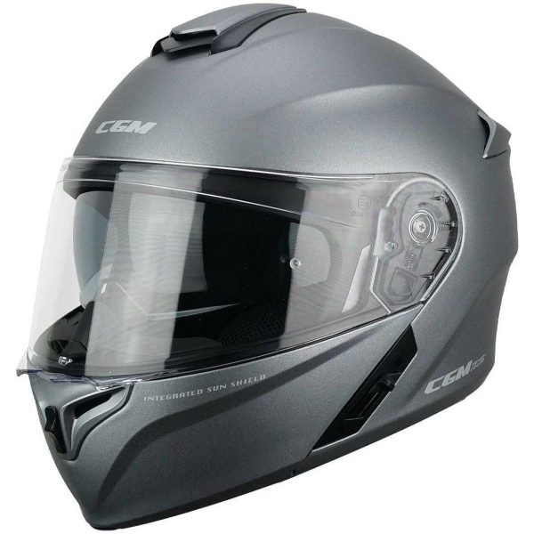 CASCO MOTO MODULARE CGM 508A 568A BERLINO MONO ANTRACITE SATINATO