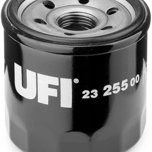 23.255.00 FILTRO OLIO UFI 23.255.00 PER PIAGGIO PORTER 1.3 16V E4/E5 GPL/LPG