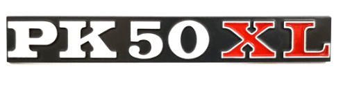 TARGHETTA PK 50 XL