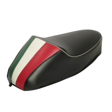 SELLA CON GOBBA BANDIERA ITALIA PER VESPA 50 N L R SPECIAL