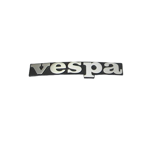 SCRITTA TARGHETTA ANTERIORE PER VESPA