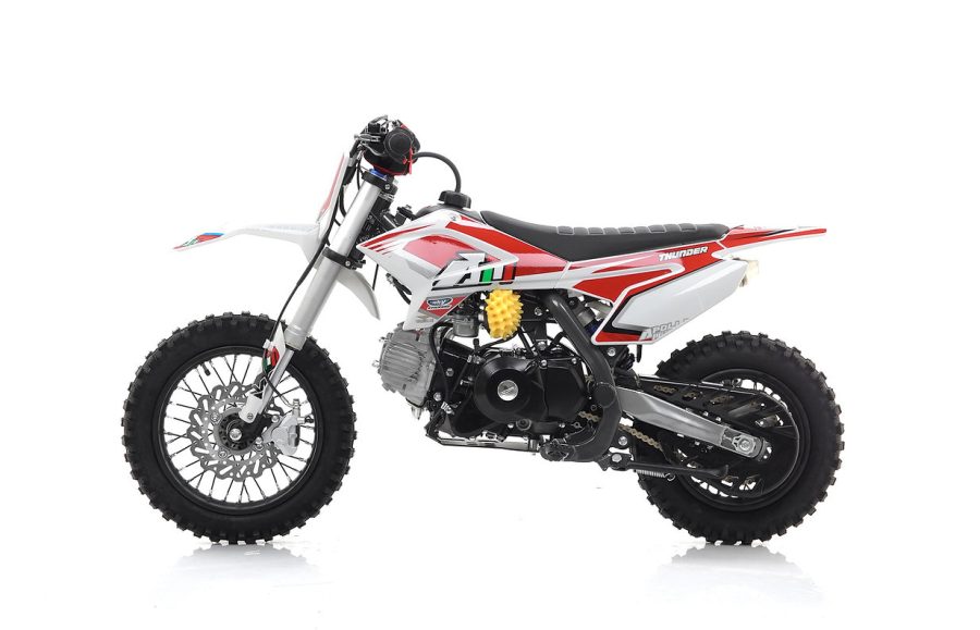 PITBIKE CROSS THUNDER 110cc 10'12 ROSSO CVM AUTOMATICO - immagine 4