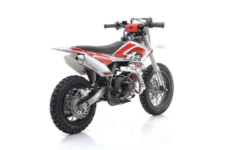 PITBIKE CROSS THUNDER 110cc 10'12 ROSSO CVM AUTOMATICO - immagine 3