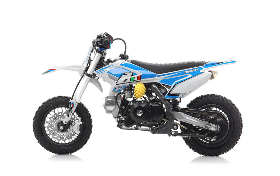 MINI CROSS THUNDER 70CC 10'10 CVM BLU AUTOMATICO - immagine 6