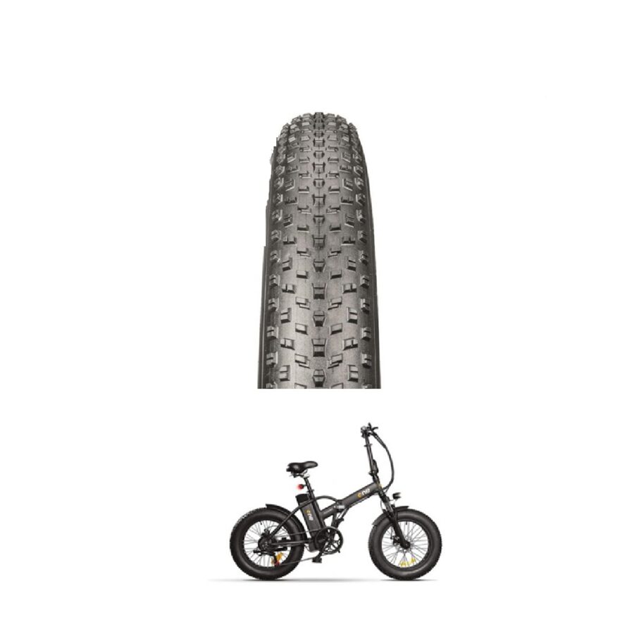 COPERTONE FATBIKE TACCHETTATO 20×4.00