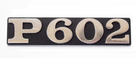 TARGHETTA PIAGGIO P602 PER APE