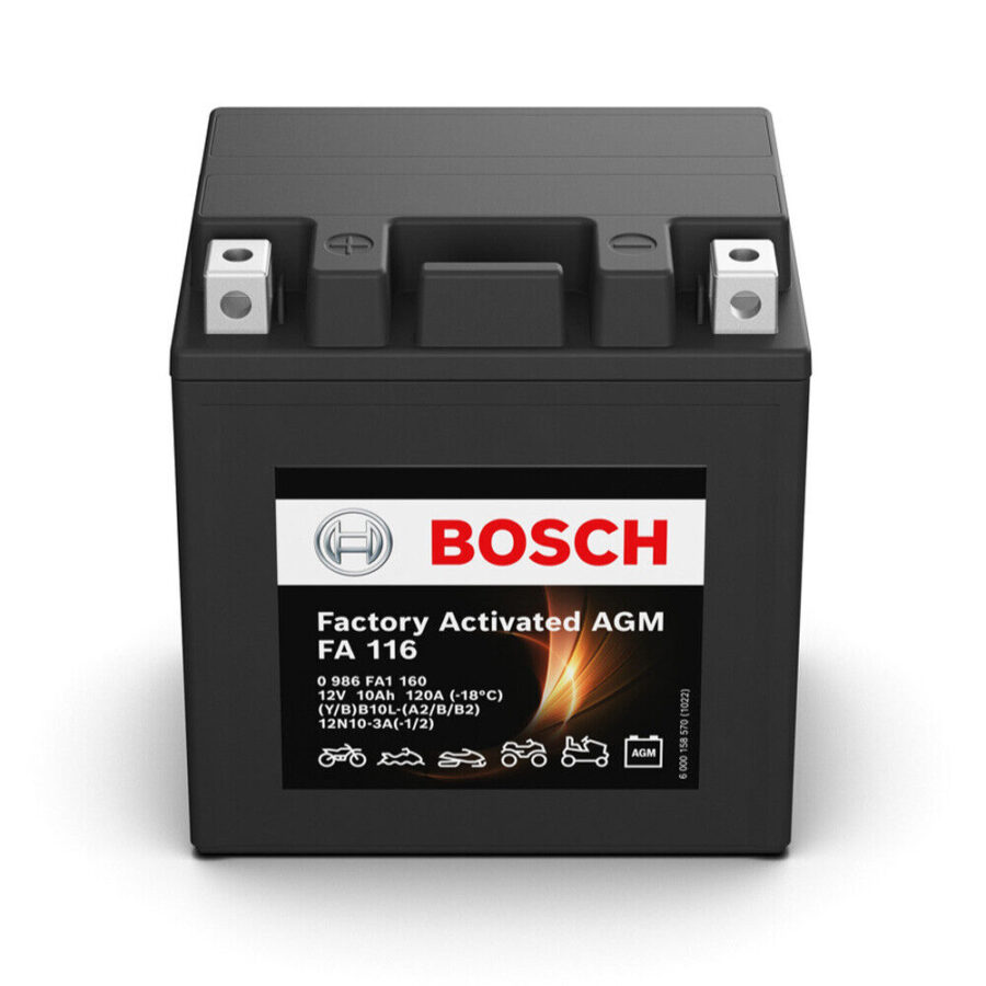 M4F29 FA116 BATTERIA MOTO BOSCH YB10L-B BEVERLY 125/200 - immagine 2