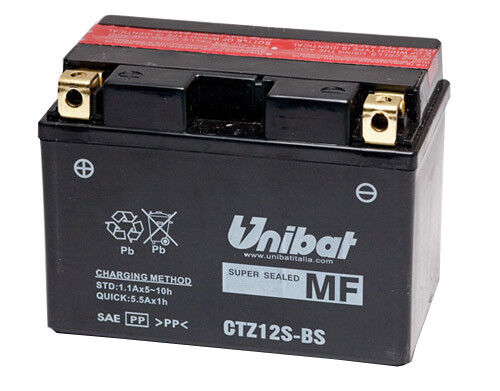 BATTERIA MOTO TZ12SBSU UNIBAT