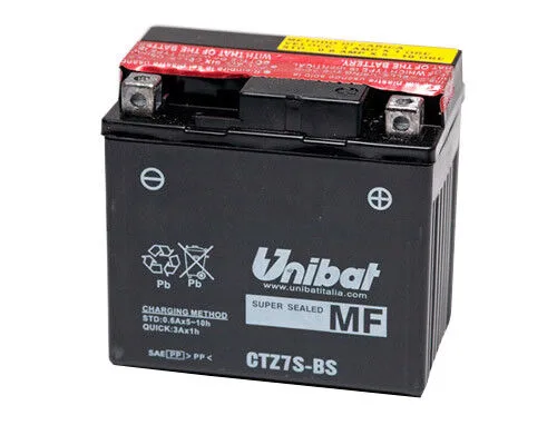 BATTERIA UNIBAT CTZ7S-BS