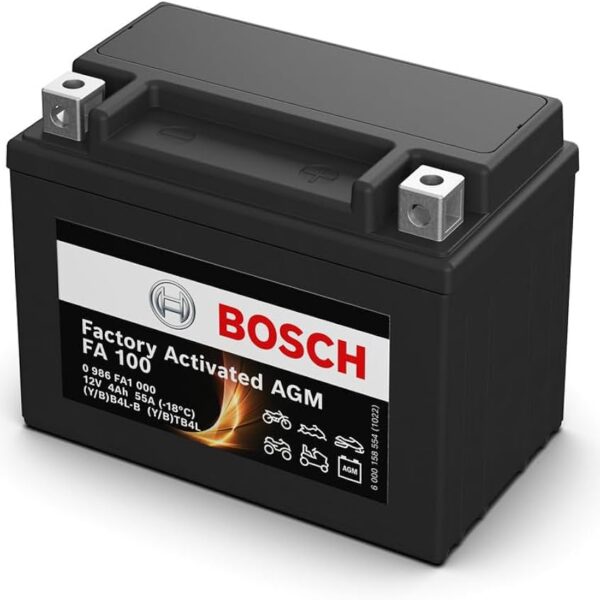 BATTERIA BOSCH FA100 M4F17 12V 4AH AGM