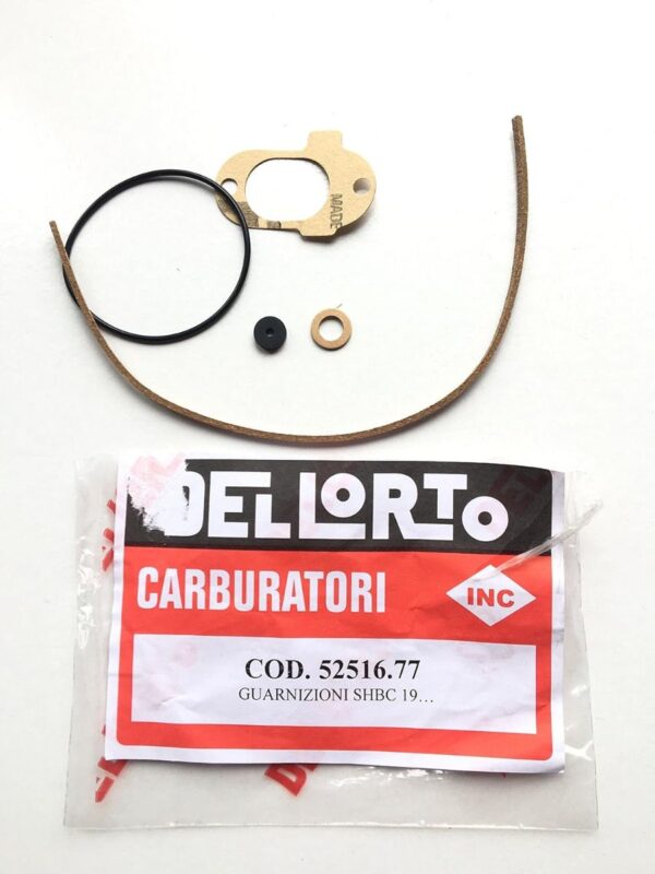 GUARNIZIONI CARBURATORE SHBC 19 APE 50 VESPA 125 ET3 PK DELL'ORTO 52516.77