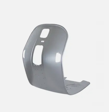 LAMIERATO SCUDO PEDANA VESPA PX PE 125 150 200 CON LISTELLI RINFORZI