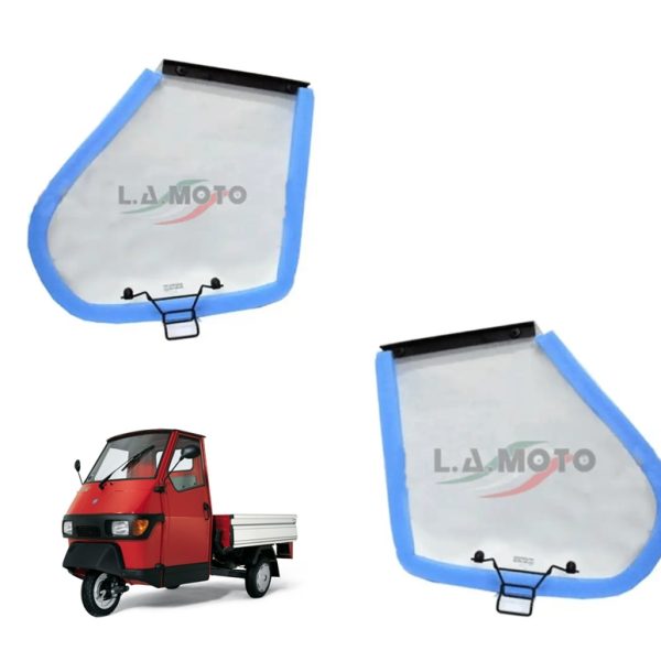 COPPIA VETRI FINESTRINO APE 50 COMPLETI