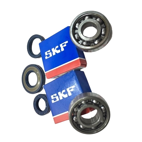 KIT CUSCINETTI E PARAOLI PER REVISIONE ALBERO MOTORE PER VESPA 50 N / L / R SPECIAL ET3 PK 50 S / SS / XL / XL2 / HP / FL2 / N / RUSH