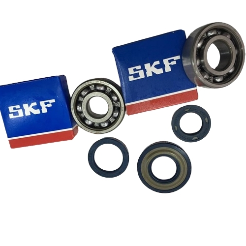 KIT CUSCINETTI E PARAOLI PER REVISIONE ALBERO MOTORE CON CONO DA MM 19 VESPA 50 N L R