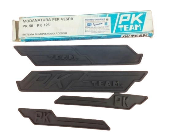 KIT MODANATURE FASCE PARAFANGO E COFANI POSTERIORE PK TEAM VESPA PK 50/125