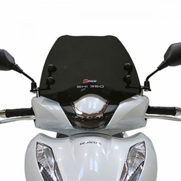 CUPOLINO FUME' SCURO BASSO SPORTIVO FACO 29110 HONDA SH 350 INIEZIONE 2021>