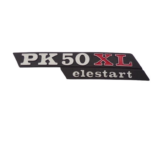 TARGETTA PIAGGIO VESPA PK 50 XL ELESTART ORIGINALE