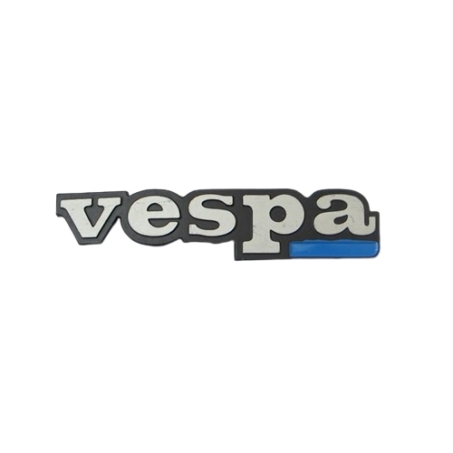 SCRITTA TARGHETTA ANTERIORE PER VESPA 50 80 125 PK AUTOMATICA P S ETS