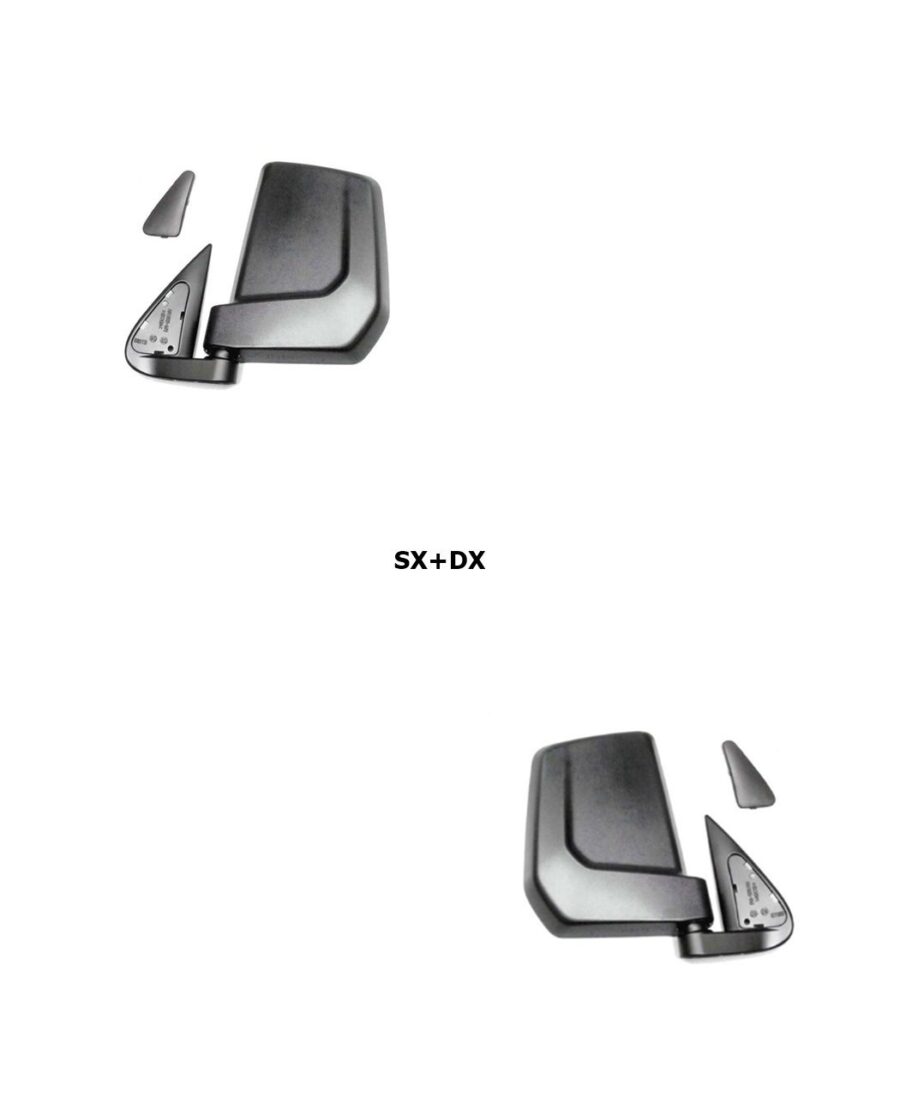 COPPIA SPECCHIETTI RETROVISORI DESTRO E SINISTRO PER PIAGGIO PORTER COD. B000962-B000961