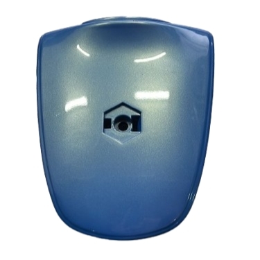 57617850A  MASCHERINA COPERTURA CENTRALE SCUDO LIBERTY PIAGGIO AZZURRO