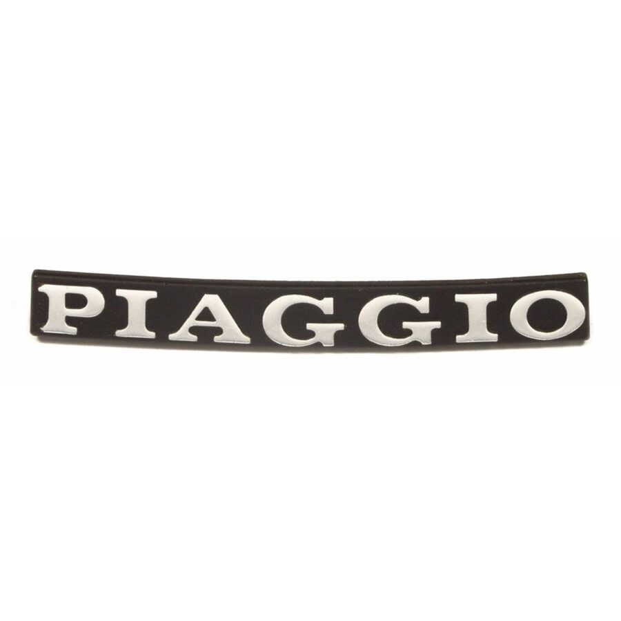 258150 TARGHETTA "PIAGGIO" VESPA COSA 125 150 200 ORIGINALE