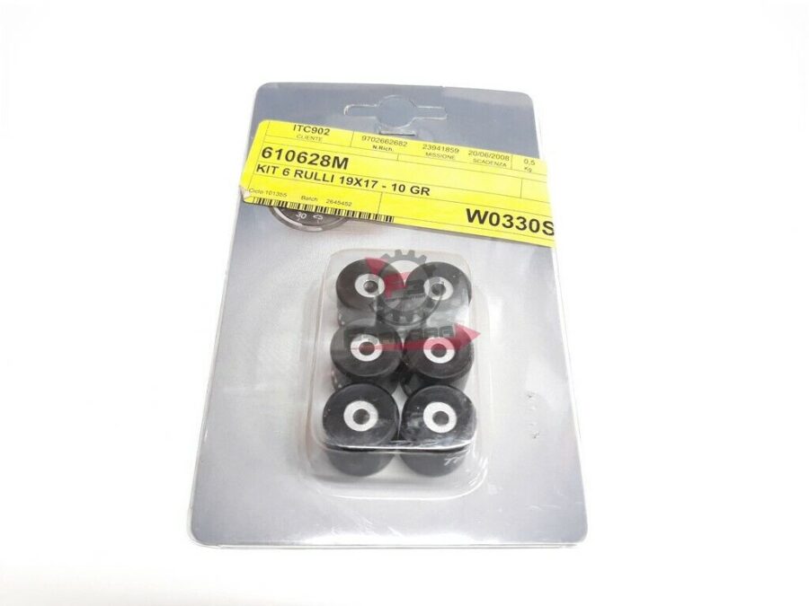 610628M RULLI VARIATORE TECHRIDE 19X17 GR 10