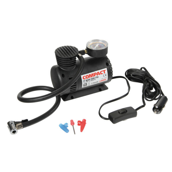 72150 ORIGINALE LAMPA COMPACT COMPRESSORE 12V CON MANOMETRO