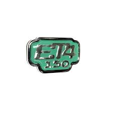 577124 TARGHETTA PLASTICA ADESIVA BAULETTO VESPA 150 ET4