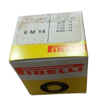 CAMERA D'ARIA 6 M 14 PIRELLI 2 1/2-14 2 1/4-14 2 3/4-14 80/80-14