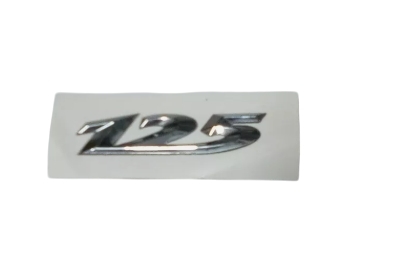 656745 TARGHETTA ADESIVA 125 PER SCUDO ANTERIORE ORIGINALE PIAGGIO BEVERLY 125 TOURER