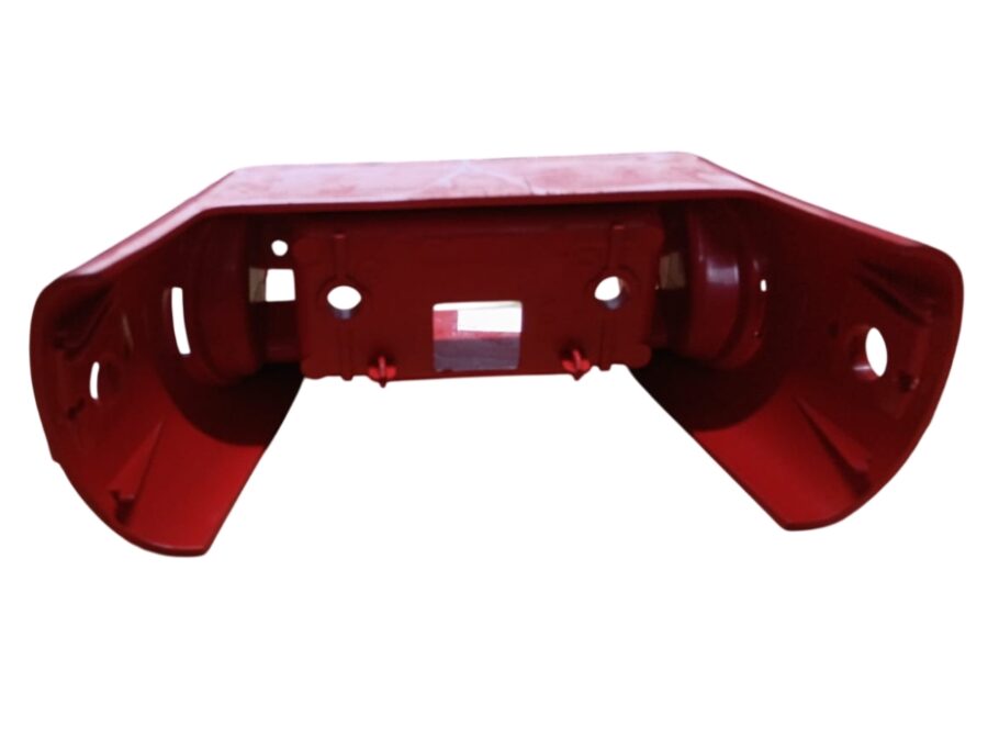 SUPPORTO FANALINI POSTERIORE PIAGGIO FREE TUTTI TIPI ROSSO BASE 036 - immagine 2