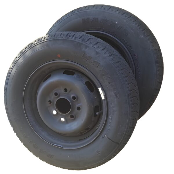 COPPIA RUOTE COMPLETE 155R13 PIAGGIO PORTER
