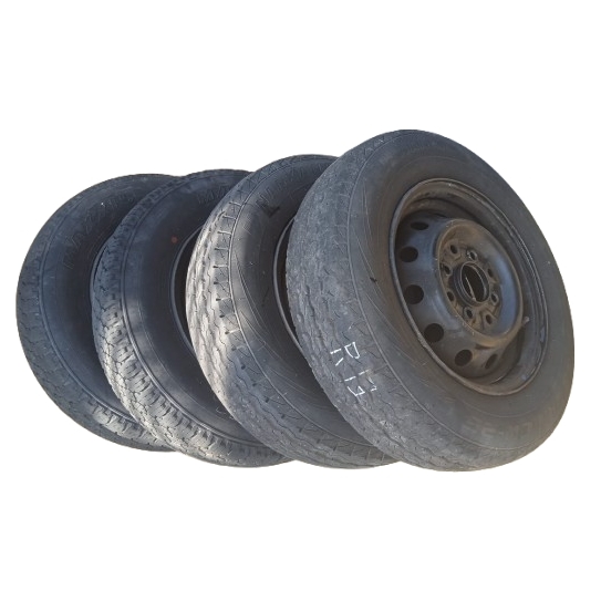 KIT 4 RUOTE COMPLETE 155R13 PIAGGIO PORTER