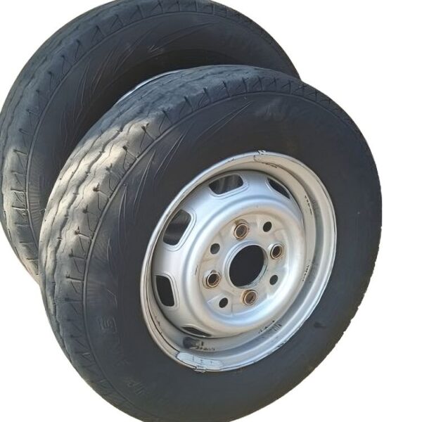 COPPIA RUOTE COMPLETE 155R12 PIAGGIO PORTER